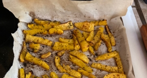 Healthier Butternut Squash Fries