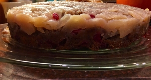 Pear and Cranberry Upside-Down Cake