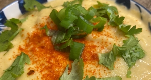 Chilled Corn Cauliflower Soup