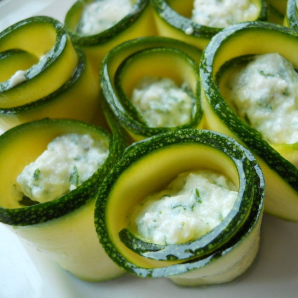 Zucchini and Ricotta Roll-Ups