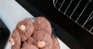 Chocolate Rocky Road Cookies