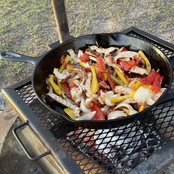 Easy Chicken Fajitas from RO*TEL