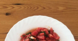 10-Minute Tomato Basil Salad