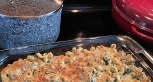 20-Minute Spinach and Artichoke Macaroni & Cheese
