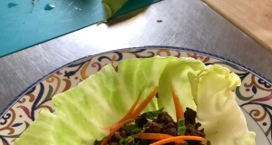 Asian-Style Ground Beef Cabbage Wraps