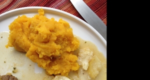 Mashed Pumpkin with Bay Leaves