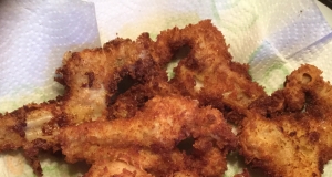 Panko-Breaded Fried Razor Clams