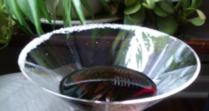 Sparkling Chocolate Martini