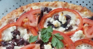 Greek Veggie Pizza