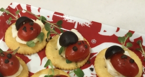 RITZ Caprese Ladybug