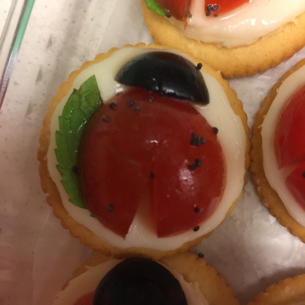 RITZ Caprese Ladybug