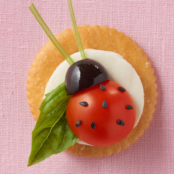 RITZ Caprese Ladybug