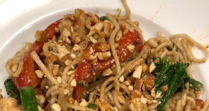 Udon Peanut Butter Noodles