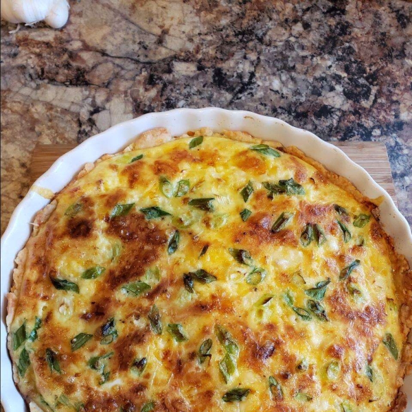 Cheesy Quiche Crust