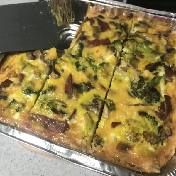 Cheesy Quiche Crust