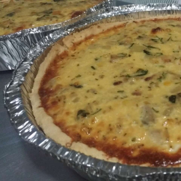 Cheesy Quiche Crust