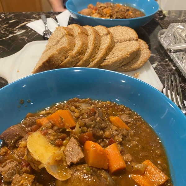 Beef and Lentil Stew