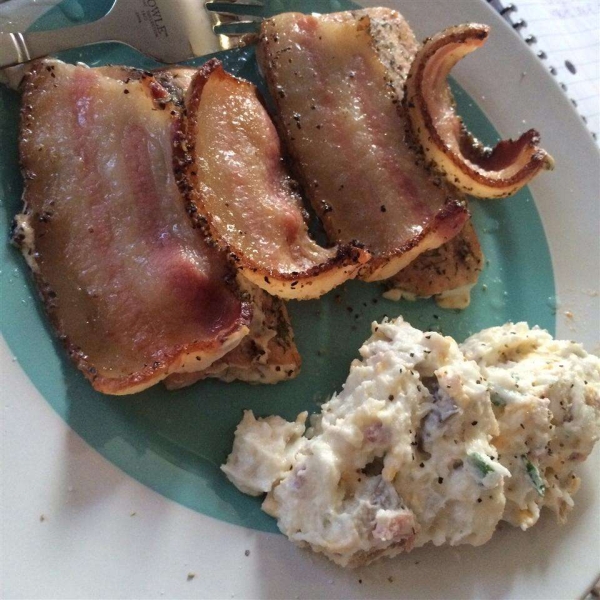 Bacon-Wrapped Salmon