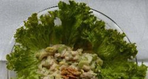 Celery Salad with Apple and Walnuts
