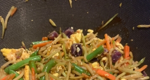 Moo Shu Vegetable Stir Fry