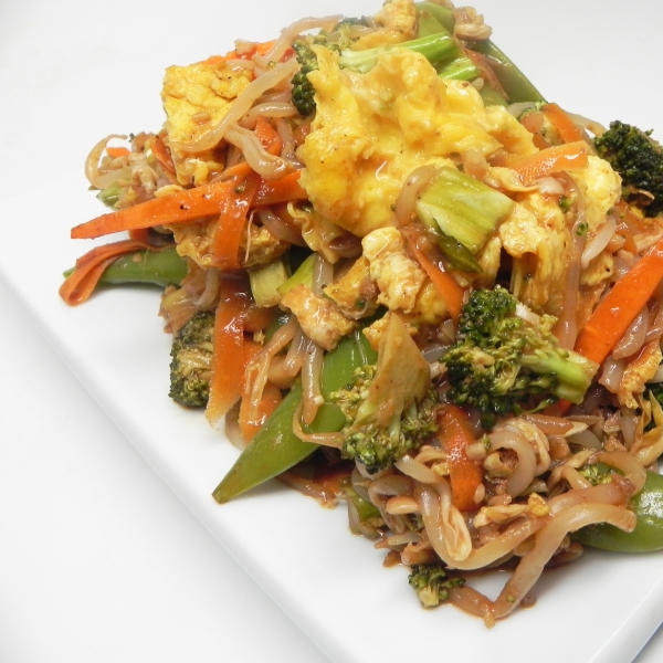 Moo Shu Vegetable Stir Fry
