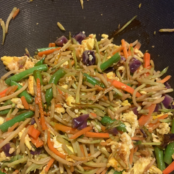 Moo Shu Vegetable Stir Fry