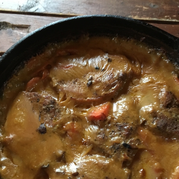 Sunny's Creamy Chicken Pork Chops