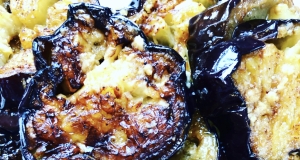 Fried Eggplant with Garlic