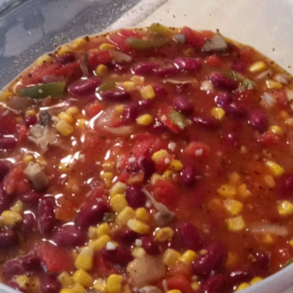 Incredibly Easy Vegetarian Chili