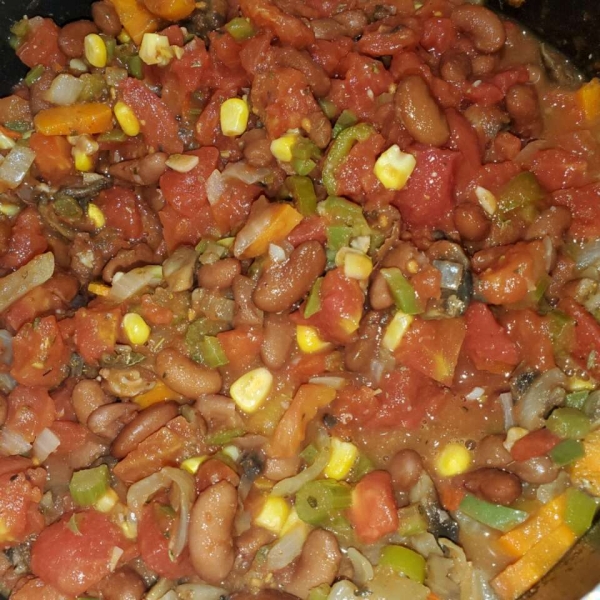 Incredibly Easy Vegetarian Chili