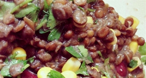 Cheap and Easy Lentil Salad