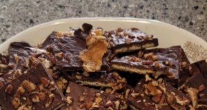 Saltine Toffee Cookies