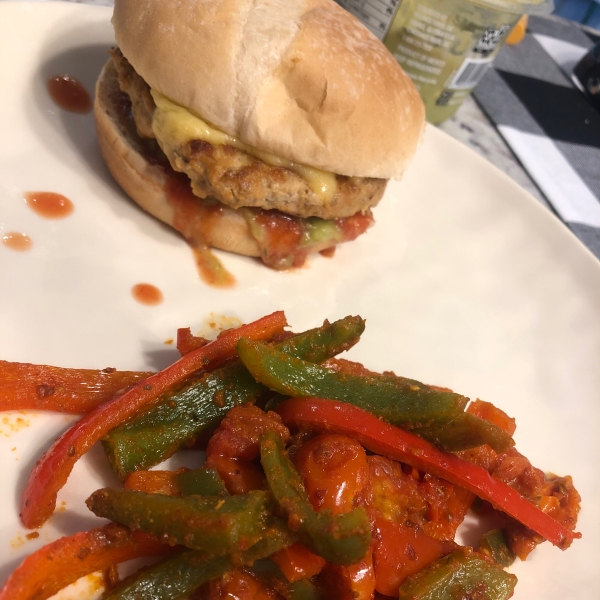 Ground Chicken Taco Burgers