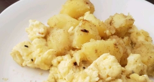 Spicy Potatoes and Scrambled Eggs