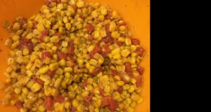 Corn Salad with Creamy Italian Dressing