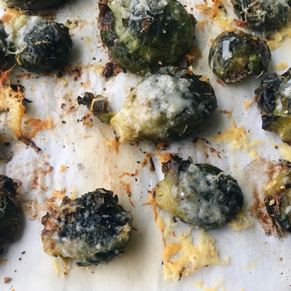 Smashed Brussels Sprouts