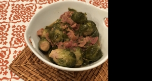 Instant Pot® Roasted Brussels Sprouts with Pancetta