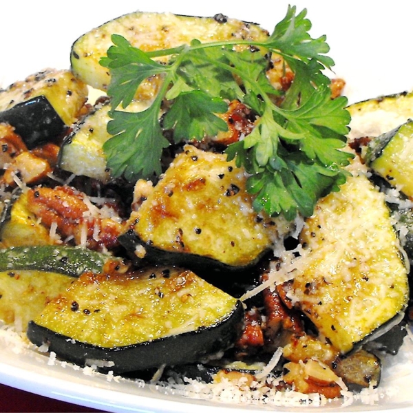 Zucchini and Pecan Saute