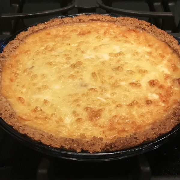 Low Carb and Gluten Free Quiche Lorraine