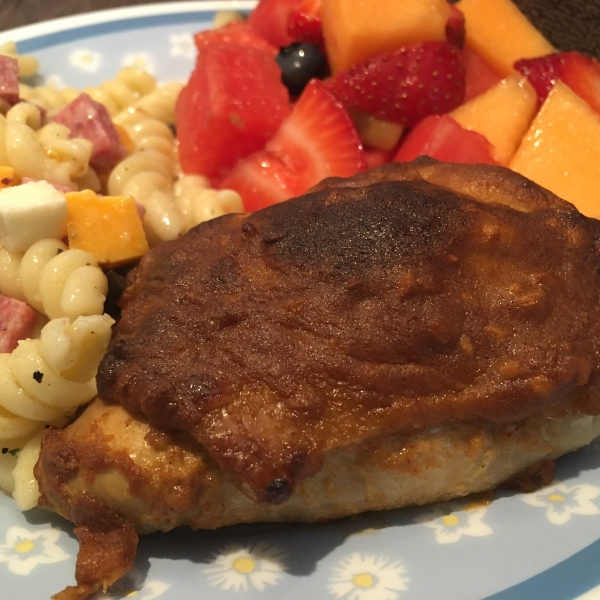 Mustard Chicken Thighs
