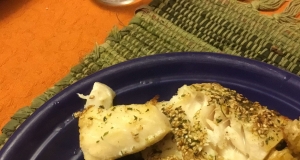 Broiled Sesame Cod