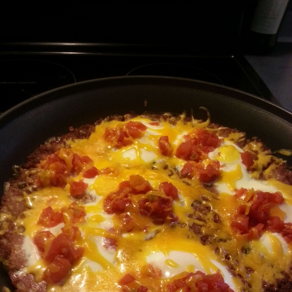 One Skillet Corned Beef Hash Breakfast