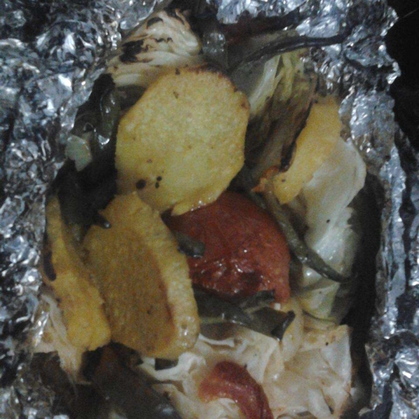 Barbequed Cabbage