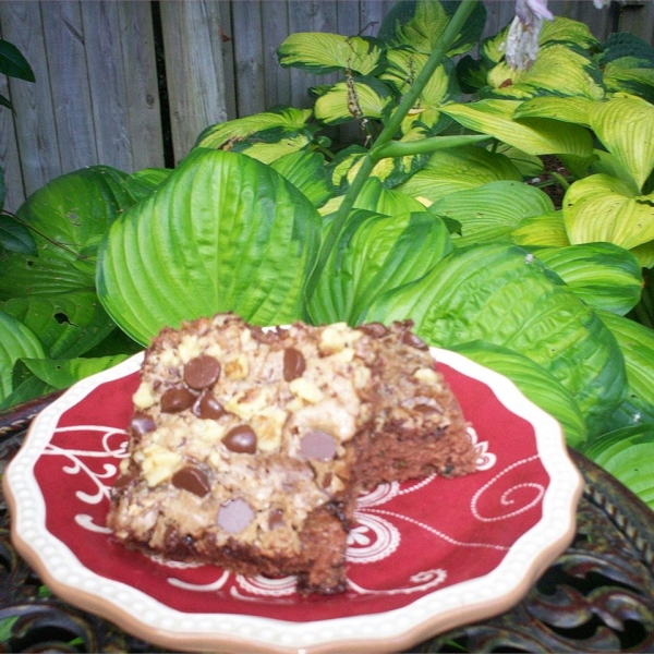Grandma's Chocolate Zucchini Brownies