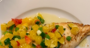 Grilled Tilapia with Orange Salsa