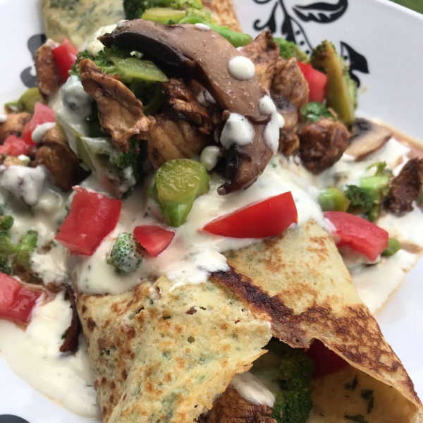 Chicken Crepe Riviera