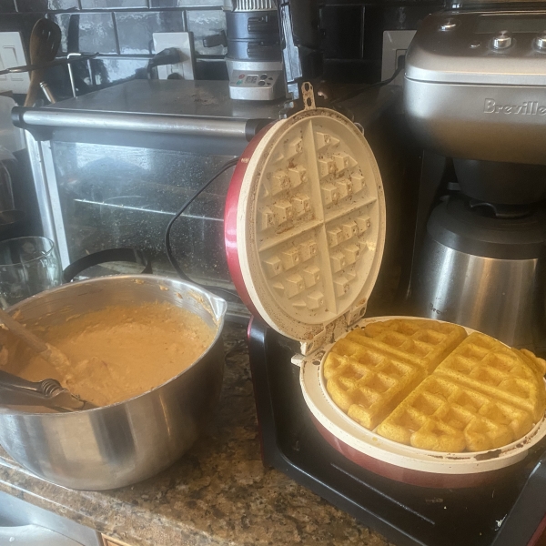 Pumpkin Waffles