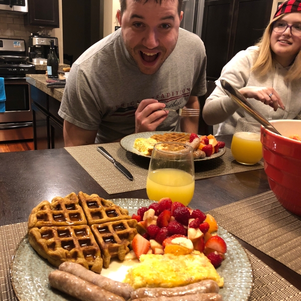 Pumpkin Waffles