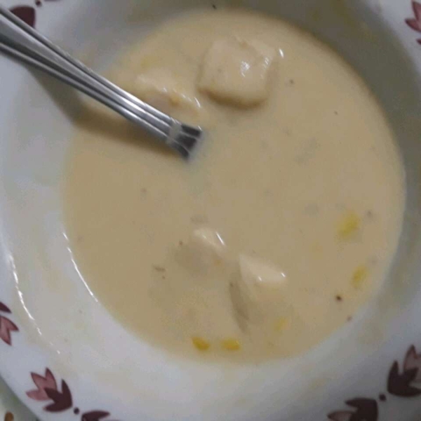 Quick Chicken and Corn Chowder
