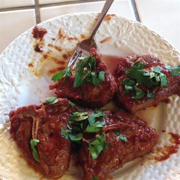 Spicy Barbequed Chops